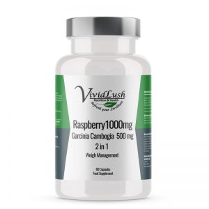Raspberry Ketones 1g, Garcinia Cambodia 500mg -Vividlush Supplements