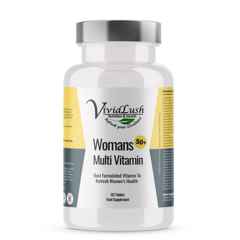 Multivitamin Women over 50+ VividLush 10 Tablets food supplements